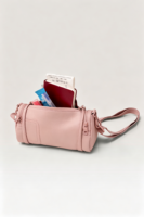 Nouveau Sac à Bandoulière Design 5,8L Extensible, Sac Croisé Charmant pour Fête, Plage, Travail, École, Tissu Polyester, Logo Personnalisé, MOQ300, BSCI, ISO