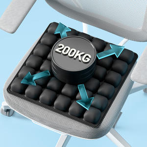 米国倉庫プレスインフレータブルクッション3D減圧長距離運転オフィス座りがちでお尻の痛みを防ぐ車のクッション - Product Image 3