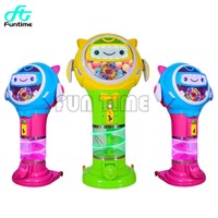 Machine à Gacha en Carton rose vert pour enfants, distributeur de capsules de jouets d'arcade, machine de jeu et de jouets