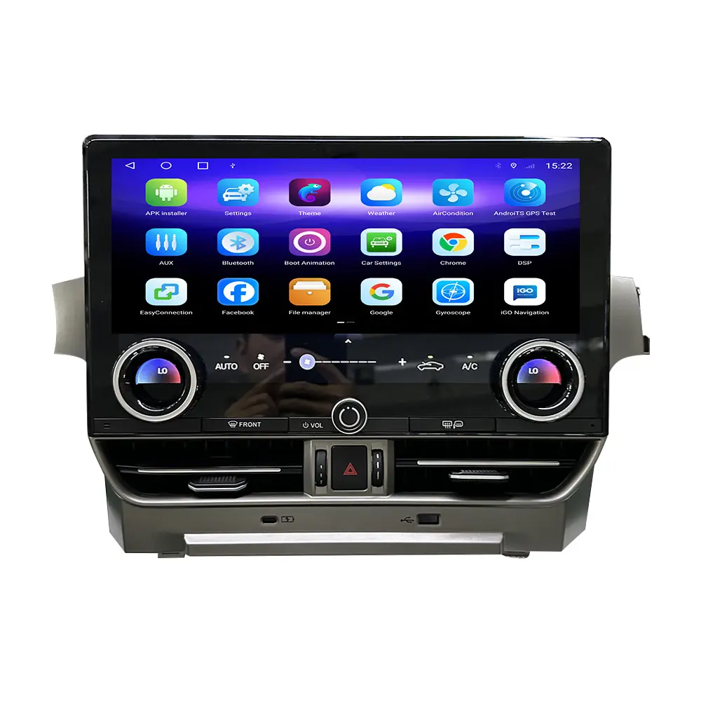 Android Carplay 2024 GEN otomatik Stereo 12.5 inç Lexus GX460 2010-2022 için araba GPS navigasyon kafa ünitesi multimedya oynatıcı medya