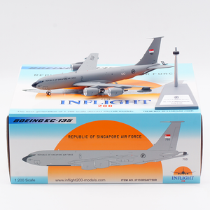 1/200Singapore Air Force KC-135R in lega modello di modello di <span class=keywords><strong>aereo</strong></span> modello <span class=keywords><strong>militare</strong></span> - Product Image 6
