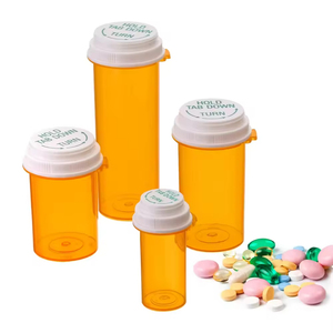 Bán buôn tùy chỉnh tốt nhất 30dr 120ml <span class=keywords><strong>Pill</strong></span> y tế lọ chai rõ ràng con kháng đảo ngược nắp lọ thuốc chai - Product Image 1