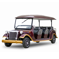 Bus électrique de tourisme pour visites panoramiques, navette pour hôtels, complexes hôteliers, parcs, bureaux de vente et résidences