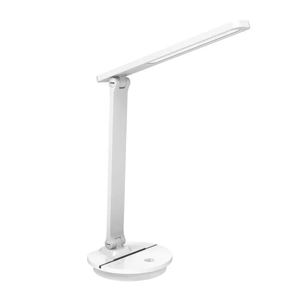 2022 Best Portable Eye-caring LED Table Lamp With USB Charging Port Dimmer Touch Switch Control Double Folding Desk Light