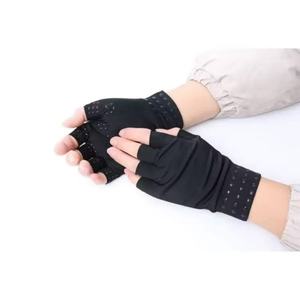 Compression Half-Finger <b>Gloves</b> for Cycling Outdoor Sports Fitness Non-Slip Care <b>Rehabilitation</b> Magnetic Therapy Safety <b>Gloves</b> - Product Image 5