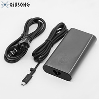 Cargador de Laptop USB C de 90W, Cargador Rápido Tipo C, Adaptador de Corriente CA, Cable de Alimentación para Dell XPS 13 9365 XPS 15 9500 Latitude 7390 5289 5300