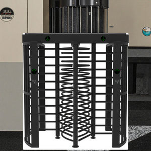 Tourniquets noirs pleine hauteur de haute qualité avec accès RFID et système de billetterie QR Moteur d'ouverture automatique pour les installations de gymnastique - Product Image 4