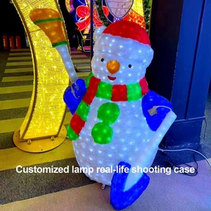 Decoraciones Navideñas de Osos Polares Iluminados, Luces Decorativas Gigantes Personalizadas para Exteriores Comerciales - Product Image 6