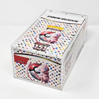 Boîte de présentation en acrylique pour cartes à collectionner, étui de protection transparent pour jeux de cartes, vitrine de collection, vente en gros