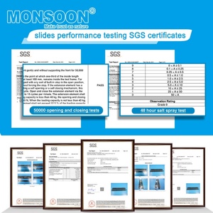 <span class=keywords><strong>A</strong></span>ğır gizli teleskopik slayt Handles çekmece slayt Handles çekmece kızakları yumuşak yakın kolları ile - Product Image 6