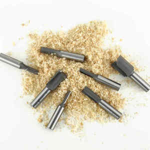 Tiger CNC phay cắt khắc máy Bộ định tuyến <span class=keywords><strong>bit</strong></span> khắc đôi sáo công cụ thẳng <span class=keywords><strong>bit</strong></span> - Product Image 3