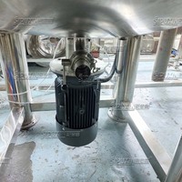 Haute qualité 3000L homogénéisateur sous vide mélangeur crème Lotion pâte conditionneur de cheveux/cosmétique SS304/316 émulsifiant acier Machine pompe