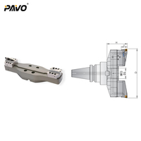 Tête de perçage à gros diamètre réglable PAVO Tools 280-360 mm pour machine de fraisage CNC avec refroidissement interne