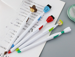 Bolígrafo Creativo de Dibujos Animados con Firma Automática, Multicolor, para Estudiantes de Primaria, Bolígrafo de Plástico con Diseño Sonriente, Promocional - Product Image 2