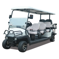 Voiture de golf électrique 8 places 6+2 personnalisée 48V Prix Voiture de golf électrique Accessoires de voiture de golf Kit de siège arrière ZYCAR