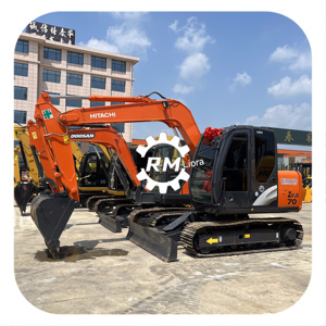 Excavatrice hydraulique multifonctionnelle <span class=keywords><strong>d</strong></span>'occasion HITACHIZX70, haute qualité, meilleur prix, offre à durée limitée, HITACHI ZX70 à vendre en stock - Product Image 1