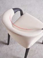 JP nouvelle chaise de salle à manger chinoise en bois massif avec accoudoir Style de conception de ferme pour maison de thé café Restaurant occidental usage domestique