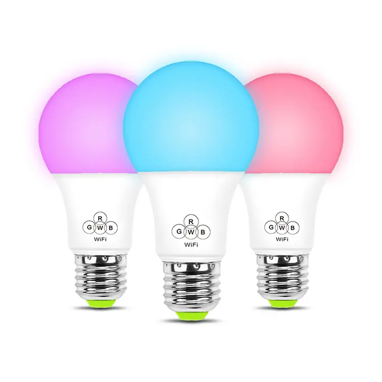 2700K-6000K Daylight RGB Bulb Color Changing 60W Equivalent Smart LED WiFi Light Bulb Light