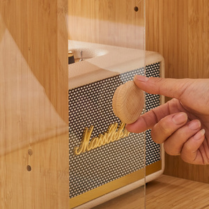Meuble de rangement modulaire avec portes, bibliothèque sur pied pour figurines et livres - Product Image 3