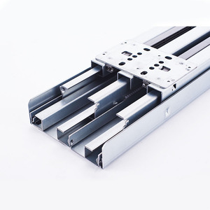 Glissières de tiroir robustes Norton pour armoires de cuisine, 350 mm, extension complète, en fer, pour utilisation verticale. - Product Image 1