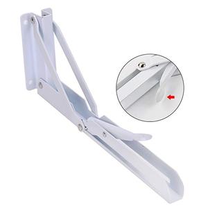 Heavy Duty Metal Folding <strong>Shelf</strong> <strong>Brackets</strong> <strong>Triangle</strong> Table Bench Collapsible <strong>Shelf</strong> <strong>Bracket</strong> - Product Image 4