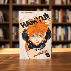 ไฮคิว เล่มที่ 9 โดยฮารุอิจิ ฟุรุดาเตะหนังสือภาษาอังกฤษปกอ่อน หนังสือการ์ตูนแนวแอคชั่นกีฬา - Product Image 2