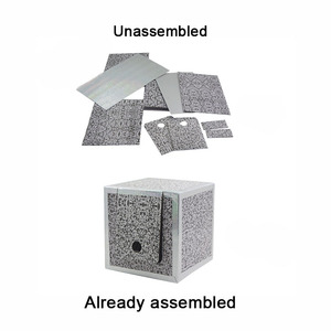 Caja Mágica de Producción, Caja Vacía con Ilusión de Apariencia, Accesorio <span class=keywords><strong>para</strong></span> Trucos de Magia en Escenario, <span class=keywords><strong>para</strong></span> Flores, Seda, Regalos, Dulces, Accesorios <span class=keywords><strong>para</strong></span> Magos - Product Image 3