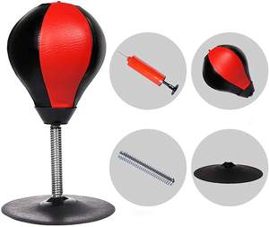 Saco de Boxeo de Escritorio, Regalos Divertidos para Él - Alivio del Estrés, Saco de Boxeo Independiente para Escritorio o Mesa con Ventosa - Product Image 4