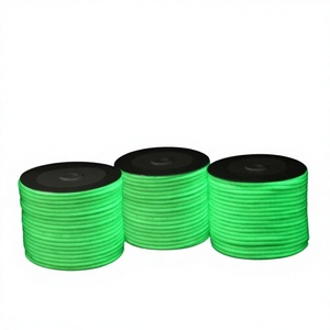 Cordon de fixation lumineux à neuf brins en paracorde 100 % polyester 5 mm pour tente de camping extérieure, coupe-vent - Product Image 1