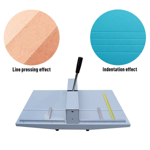 Ручной Многофункциональный перфоратор и машина для сгибания бумаги 2-в-1 с пунктирной линией для обработки бумаги - Product Image 2