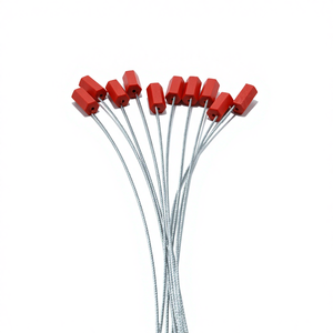 Sceau de câble avec logo personnalisé, sceau de sécurité haute résistance 2400N pour serrures de conteneurs et sceau de câble de sécurité pour <span class=keywords><strong>remorque</strong></span> de voiture - Product Image 1