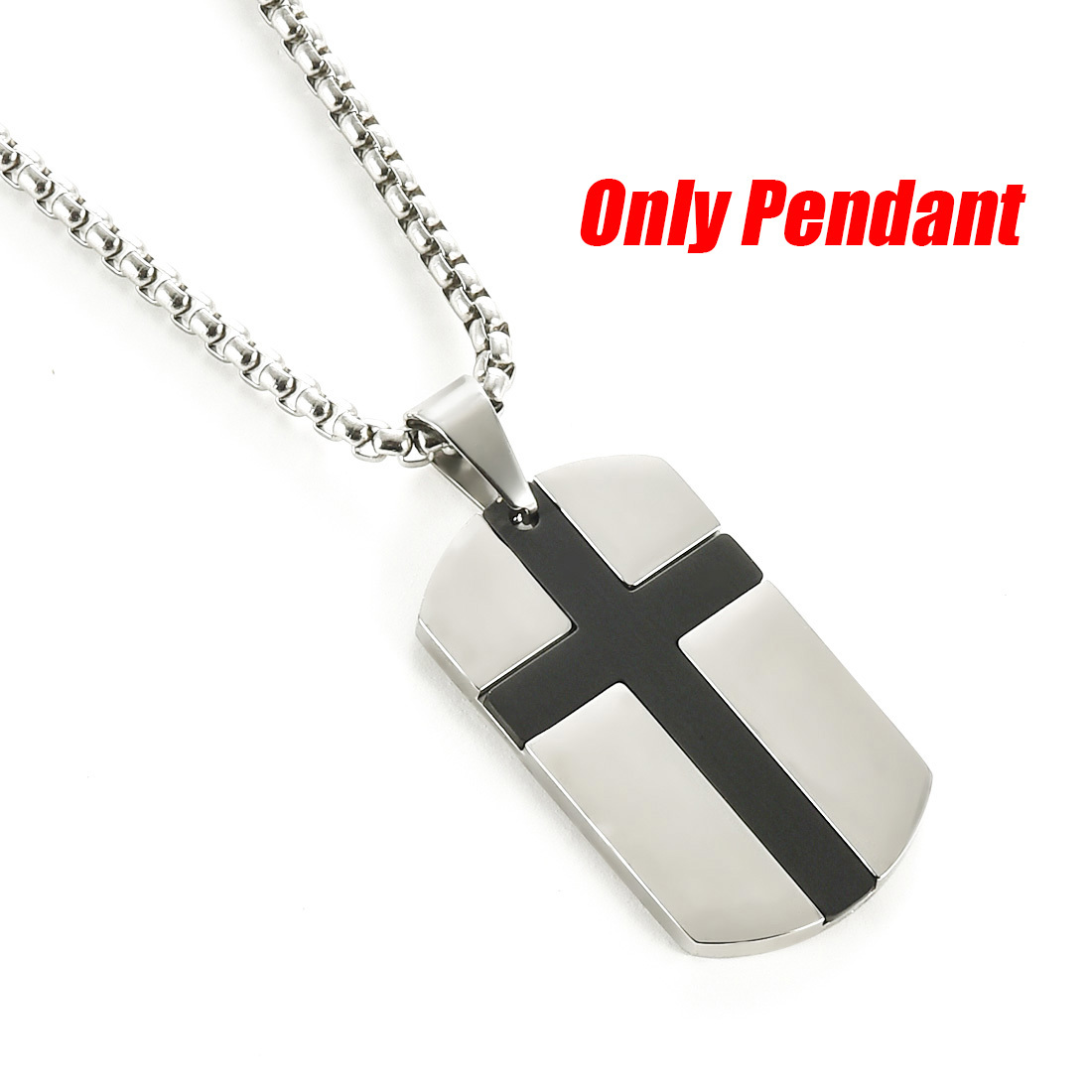 Pendentif noir silv