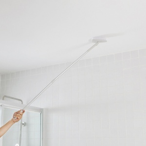 Shower Scrubber Cleaning <b>Brush</b> Combo Bath Tub Tile Cleaner Scrubber <b>Brush</b> with Adjustable Long Handle <b>Scrub</b> Cleaning <b>Brush</b> - Product Image 4