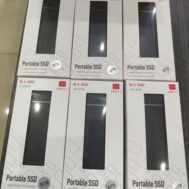 Portable External SSD 1TB 2TB 4TB 8TB 16TB  High Speed Upgrade Capacity USB 3.0 Solid State Drive for PC/Laptop
