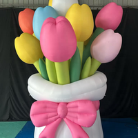 Décorations florales : Tulipes gonflables colorées en vente