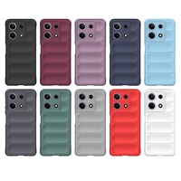 Housse de protection antichoc robuste pour Infinix Note 40/40 Pro/40 Pro +/Smart 8/8 Plus coque de téléphone portable en Silicone TPU