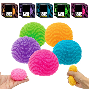 Magazzino USA: Palla Antistress Morbida e Soffice in Memory Foam a Lenta Risalita, con Esterno in Velluto, Giocattolo Sensoriale Soffice e Peloso per Alleviare lo Stress - Product Image 3