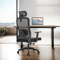 Foshan exécutif haut dossier pivotant exécutif patron chaise de bureau équipement de bureau à domicile bureau et chaise ensemble