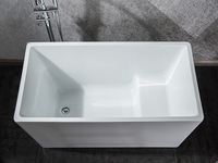 Xingmei Extra Profonde Personnalisé Taille Mini Carré Standard Taille Debout Libre Pas Cher Baignoire Prix