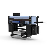 Imprimante UV DTF 3D 60 cm pour étiquettes avec quatre têtes I3200 U1, pour films TPU et autocollants de transfert thermique