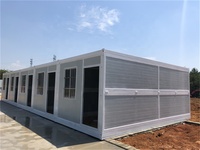 Conteneurs pliables modulaires préfabriqués de Chine, 20 pieds, 40 pieds, pour maisons, bureaux, maisons miniatures, à vendre
