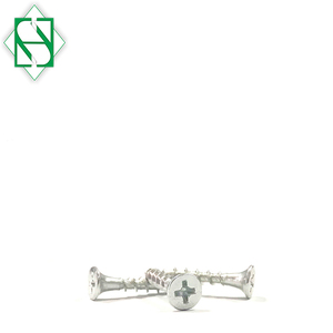 Trắng kẽm mạ phẳng đầu tự khai thác ốc vít được thực hiện trong nhà máy Gỗ ván vít Phillips bền sử dụng fiberboard vít - Product Image 4