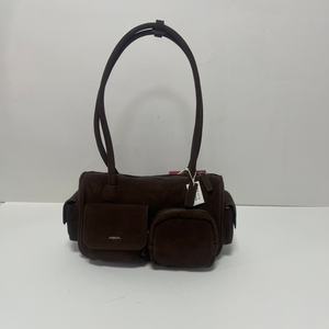 Bolso de Mano de Lujo para Mujer, de Piel Sintética de Gamuza, con Diseño de Caramelo, Impermeable, con Asa Única, para Vestir - Product Image 2