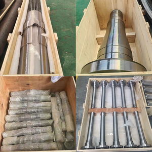Arbre à cannelures robuste 40Cr sur mesure OEM, avec traitement thermique complet et durcissement par induction pour châssis de camion malaxeur à béton - Product Image 5