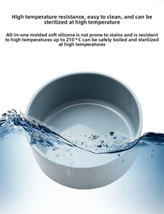 Nuevos contenedores de almacenamiento de alimentos seguros para microondas de 700ml con tapas caja de mantenimiento fresco de silicona sin Bpa caja Bento de silicona para ensalada - Product Image 5