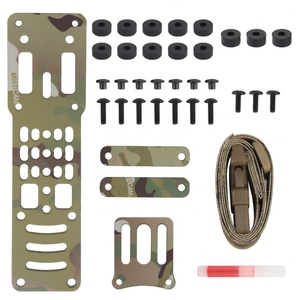 Adaptateur de holster modulaire en métal pour plateforme de holster de chasse, compatible avec les modes de port mid-ride populaires - Product Image 6