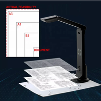 ShenMaiDi A3 Scanner de livres 16MP OCR puissant avec technologie d'aplatissement alimentée par USB Lecteur PDF Caméra de documents en stock
