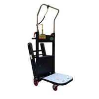 Carretilla Eléctrica para Subir Escaleras de 400 kg, con Batería de Litio, para Transporte de Carga