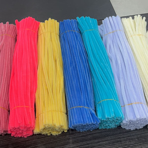 Nguyên liệu làm đồ thủ công Phục Sinh tự làm mới: Dây xơ mềm 8mm, hoa giả, ống vệ sinh làm thủ công, màu hồng nhạt dùng trang trí đám cưới - Product Image 3