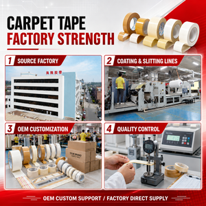 Nastro <span class=keywords><strong>Biadesivo</strong></span> per Tappeti Resistente Personalizzato per Casa, Ufficio e Allestimenti Fieristici - Product Image 6